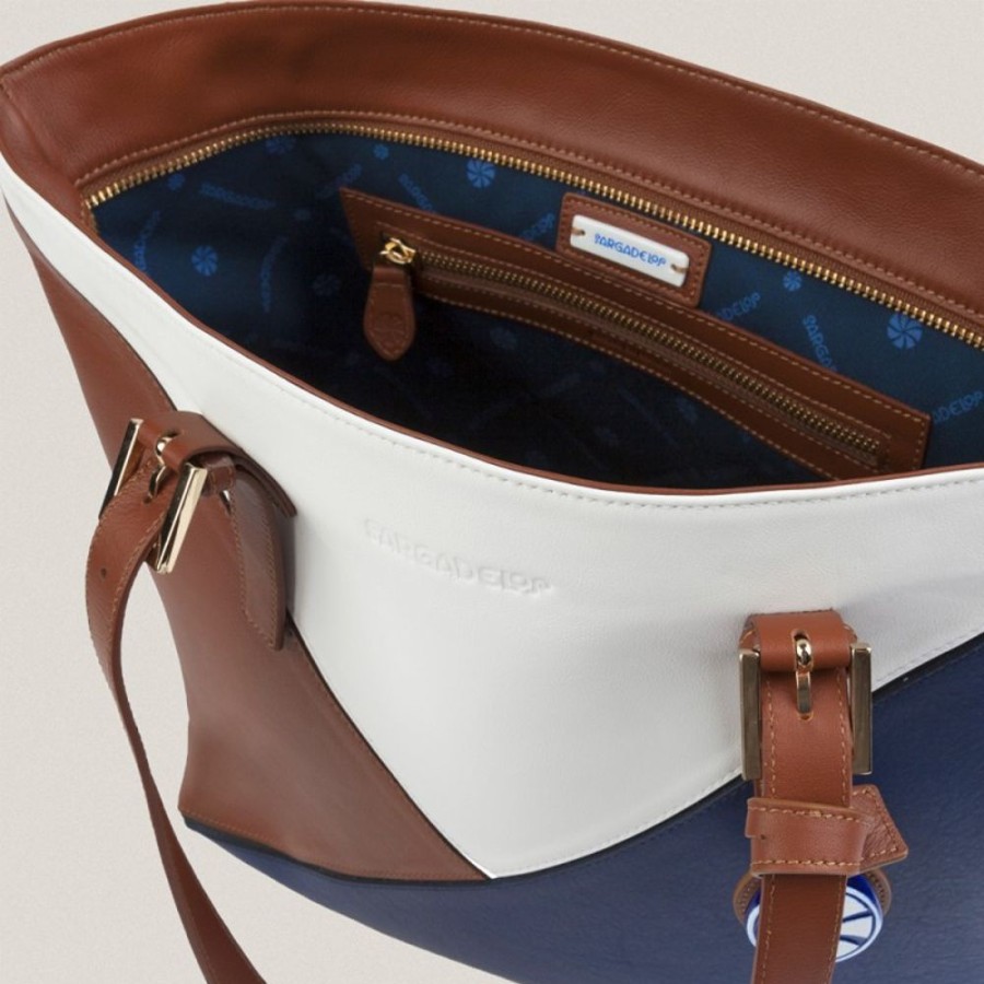 Online Sargadelos Bolso Tote Geo Blanco