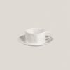 Hot Sargadelos Taza Desayuno Con Plato F73 Blanco