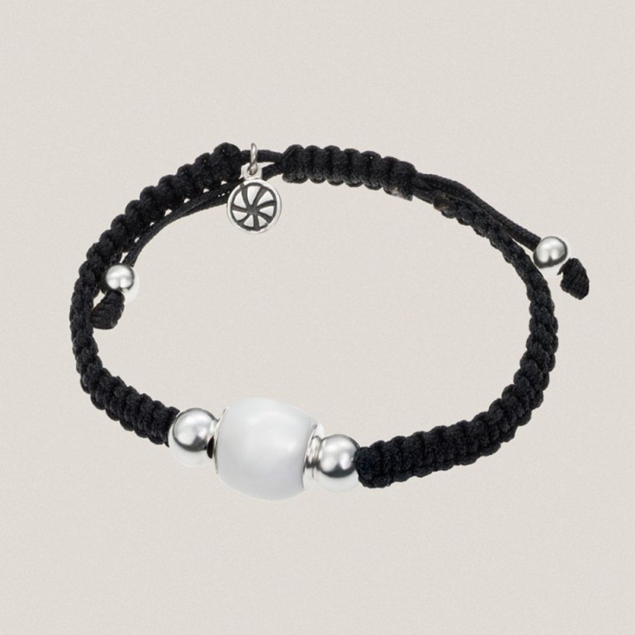 Clearance Sargadelos Pulsera Covas Cordon Negro