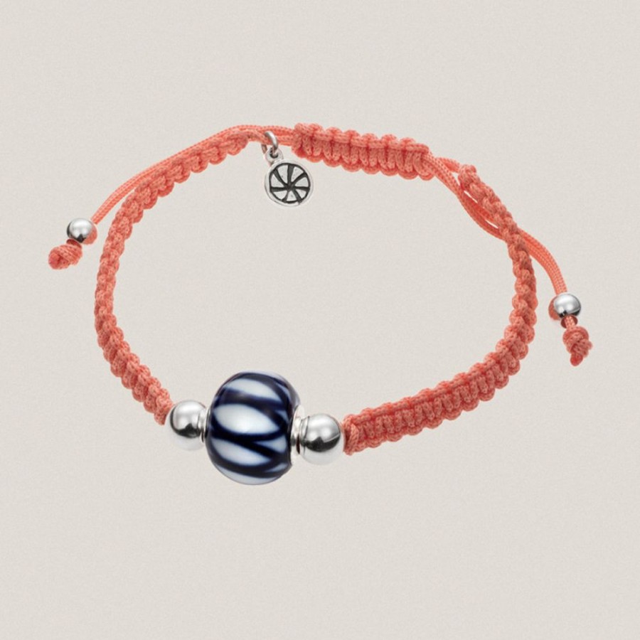 Clearance Sargadelos Pulsera Pantin Cordon Coral